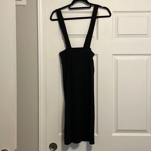 H&M BLACK OVERALL DRESS/SKIRT